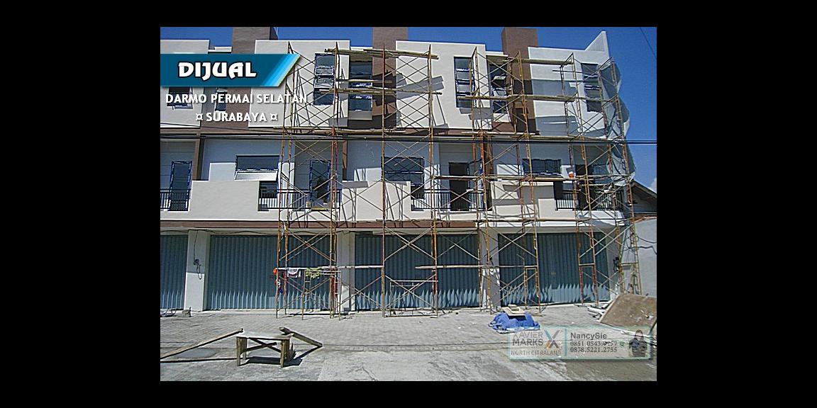 Darmo Permai Selatan, Surabaya - Under Construction Ruko 3 Lantai Darmo Permai Selatan, Surabaya - Under Construction Ruko 3 Lantai
