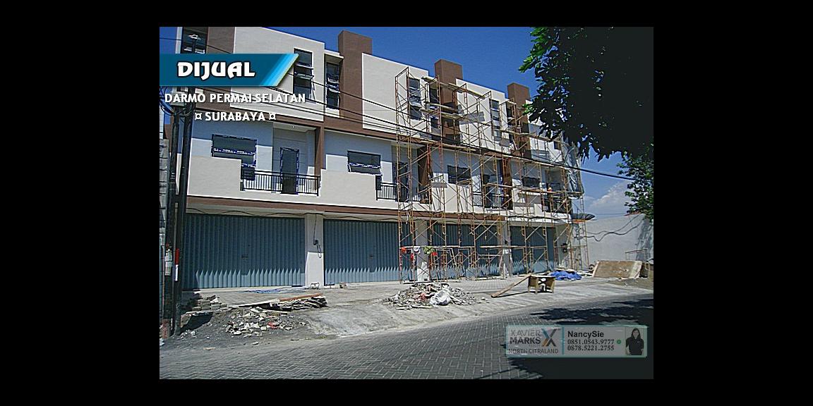 Darmo Permai Selatan, Surabaya - Under Construction Ruko 3 Lantai Darmo Permai Selatan, Surabaya - Under Construction Ruko 3 Lantai