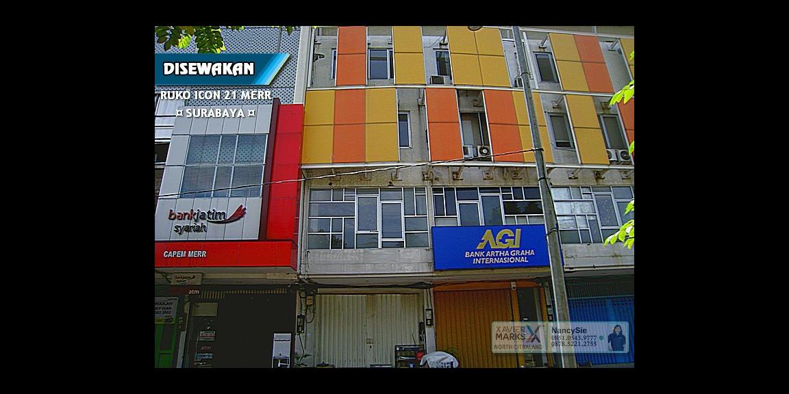 RUKO Icon 21 MERR Surabaya - Prime Office or Retail. RUKO Icon 21 MERR Surabaya - Prime Office or Retail.