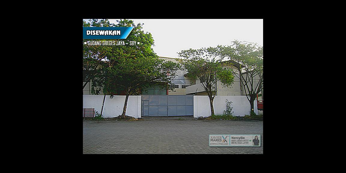 Gudang Greges Jaya, Surabaya - Prime Location. Gudang Greges Jaya, Surabaya - Prime Location.