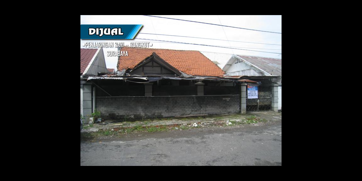 Rumah di Penjaringan Sari, Rungkut, Surabaya ~ 481m², SHM, Renovasi diperlukan. Rumah di Penjaringan Sari, Rungkut, Surabaya ~ 481m², SHM, Renovasi diperlukan.