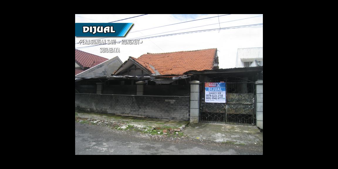Rumah di Penjaringan Sari, Rungkut, Surabaya ~ 481m², SHM, Renovasi diperlukan. Rumah di Penjaringan Sari, Rungkut, Surabaya ~ 481m², SHM, Renovasi diperlukan.