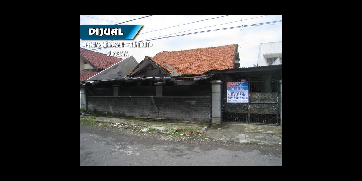 Rumah di Penjaringan Sari, Rungkut, Surabaya ~ 481m², SHM, Renovasi diperlukan. Rumah di Penjaringan Sari, Rungkut, Surabaya ~ 481m², SHM, Renovasi diperlukan.