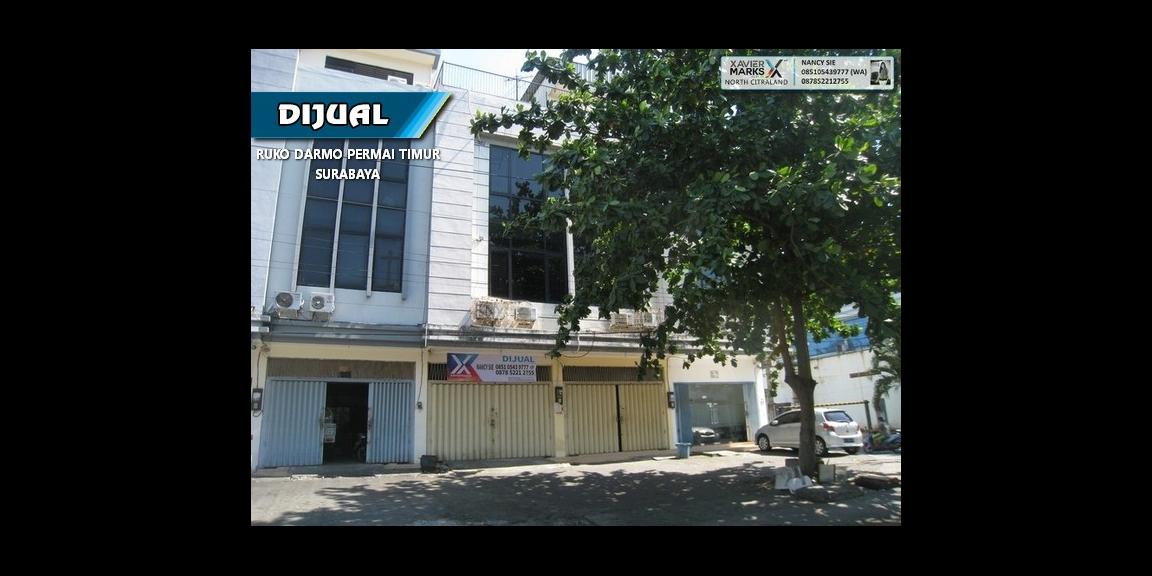 Ruko Raya Darmo Permai Timur, Surabaya - Strategis, Parkir Luas. Ruko Raya Darmo Permai Timur, Surabaya - Strategis, Parkir Luas.
