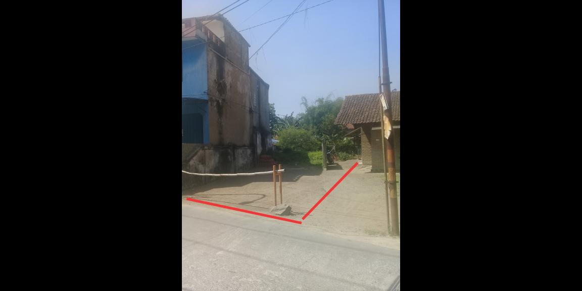 Tanah dan bangunan pinggir jalan Tanah dan bangunan pinggir jalan