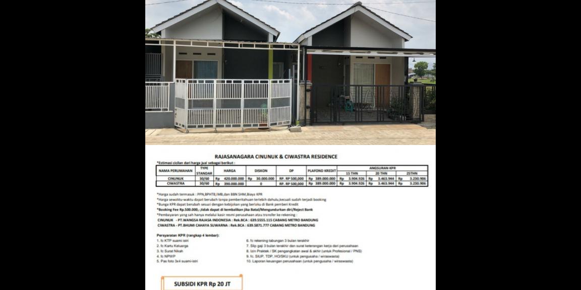 Rajasanagara Cinunuk residence Rajasanagara Cinunuk residence