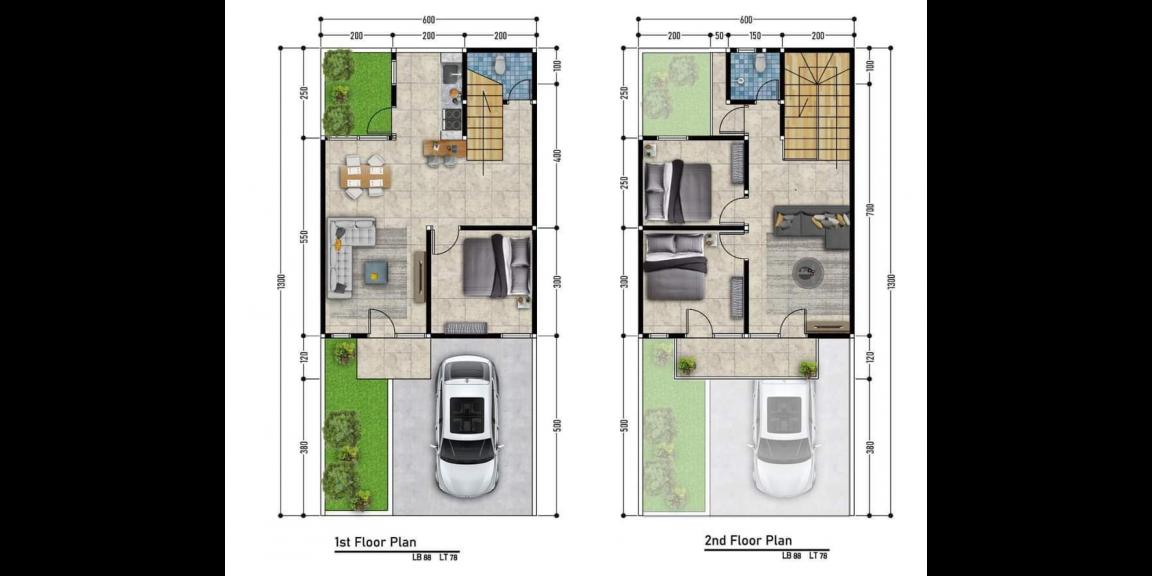 Rumah cluster mewah ,2 lt dg smart lock system dkt jaksel Rumah cluster mewah ,2 lt dg smart lock system dkt jaksel