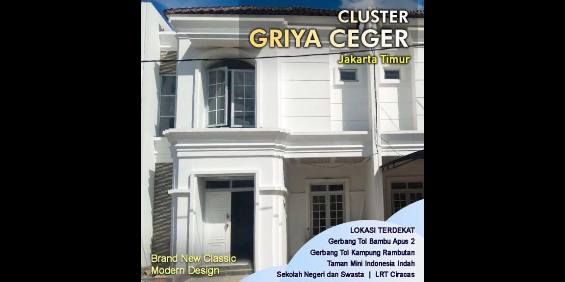Rumah classic modern cluster Ceger Cipayung Jakarta Timur Rumah classic modern cluster Ceger Cipayung Jakarta Timur