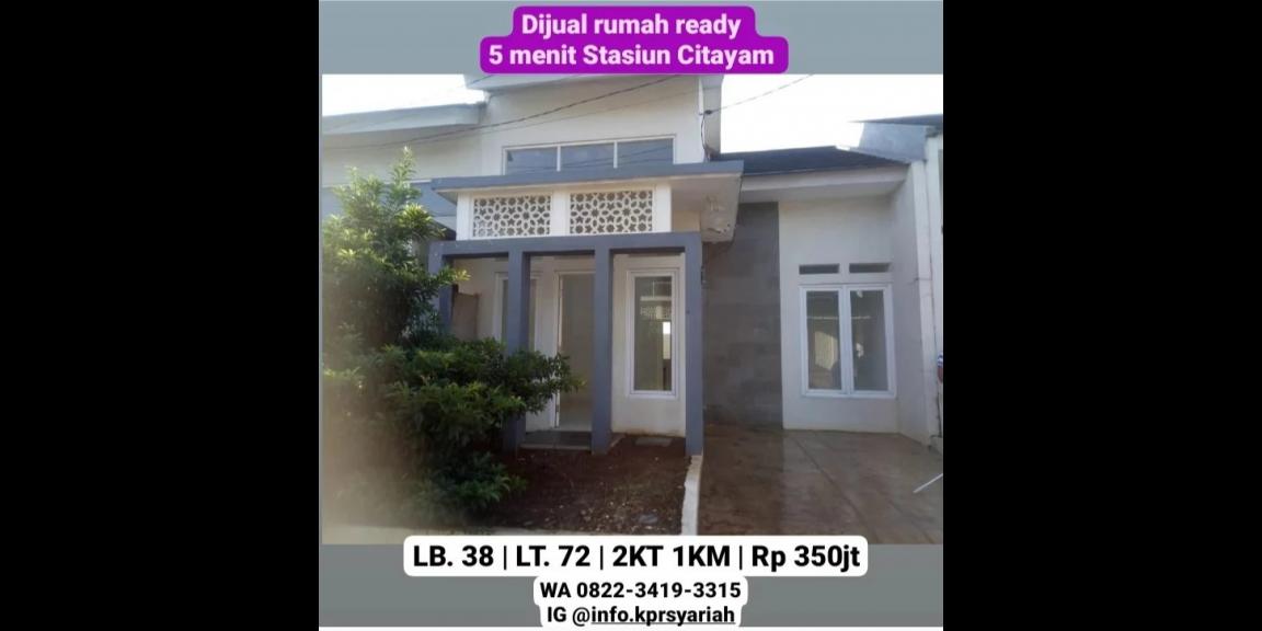 Rumah dijual ready dekat stasiun Citayam Depok Bogor  Rumah dijual ready dekat stasiun Citayam Depok Bogor