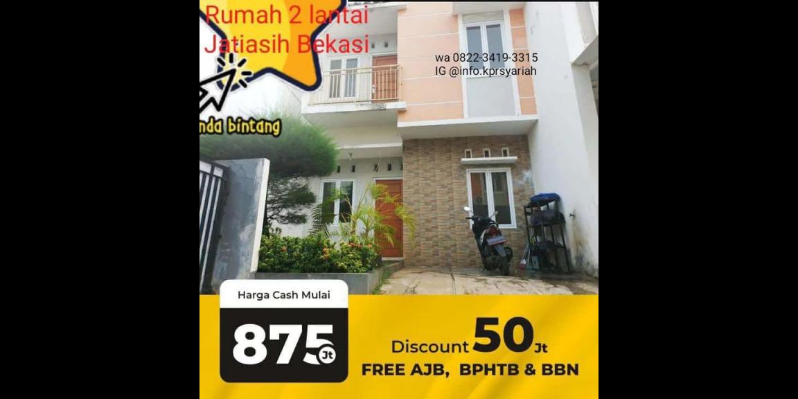 Rumah ready 2lt 7menit tol Jatiasih Bekasi Rumah ready 2lt 7menit tol Jatiasih Bekasi