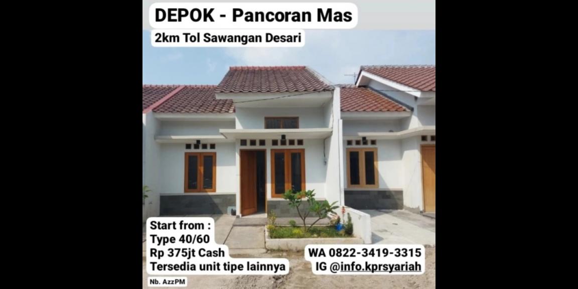 Perumahan termurah strategis Pancoran mas Depok Perumahan termurah strategis Pancoran mas Depok