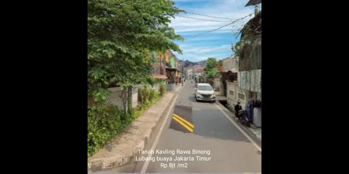 Tanah kavling Rawabinong Lubang Buaya Jakarta Timur  Tanah kavling Rawabinong Lubang Buaya Jakarta Timur