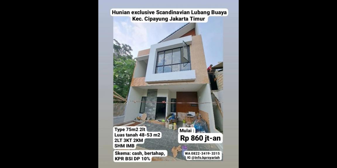 Hunian exclusive scandinavian Cipayung Jakarta Timur akses dekat Mabes Hunian exclusive scandinavian Cipayung Jakarta Timur akses dekat Mabes