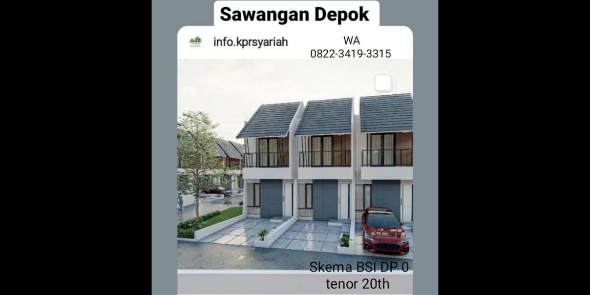 Perumahan modern tropis Tavisha 3 Sawangan Depok Dp 0 Perumahan modern tropis Tavisha 3 Sawangan Depok Dp 0