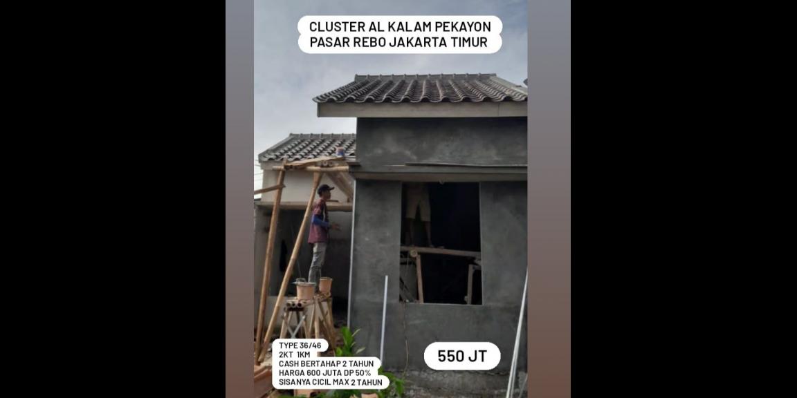 Rumah 2lantai Cluster Pekayon Pasar Rebo Jakarta Timur Rumah 2lantai Cluster Pekayon Pasar Rebo Jakarta Timur