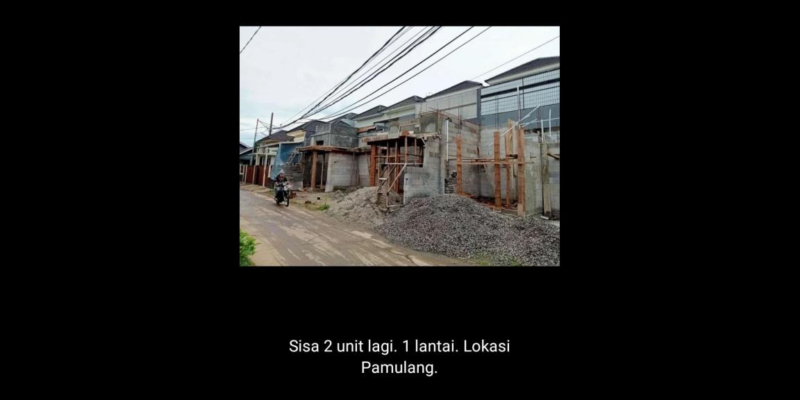 Rumah strategis Amanah Pamulang tahap 1 sisa 2 unit lagi Rumah strategis Amanah Pamulang tahap 1 sisa 2 unit lagi
