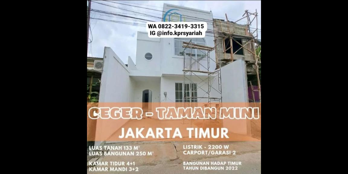 Rumah siap huni Ceger Taman Mini Cipayung Jakarta Timur  Rumah siap huni Ceger Taman Mini Cipayung Jakarta Timur