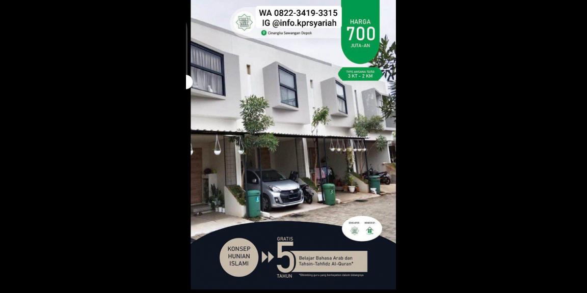 Hunian Islami konsep pesantren keluarga Sawangan Depok Hunian Islami konsep pesantren keluarga Sawangan Depok