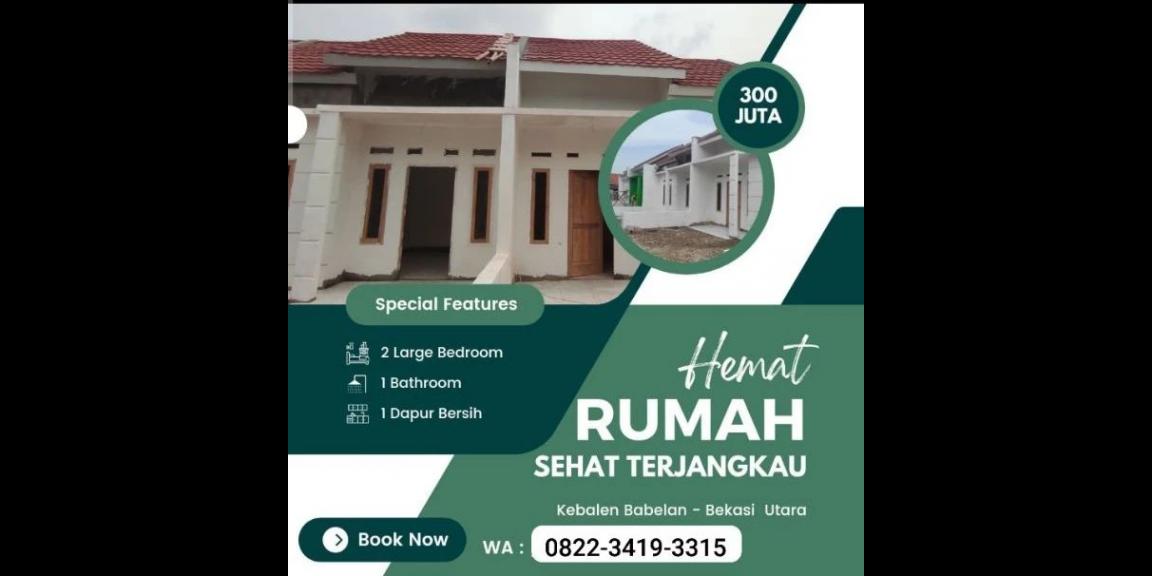 Rumah ready KPR Developer Kebalen Babelan Bekasi  Rumah ready KPR Developer Kebalen Babelan Bekasi