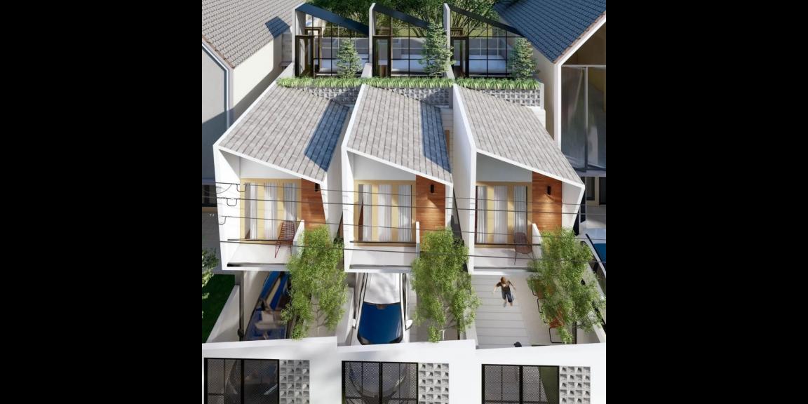 Rumah baru inden Pondok Bambu House Jakarta Timur ada rooftop Rumah baru inden Pondok Bambu House Jakarta Timur ada rooftop
