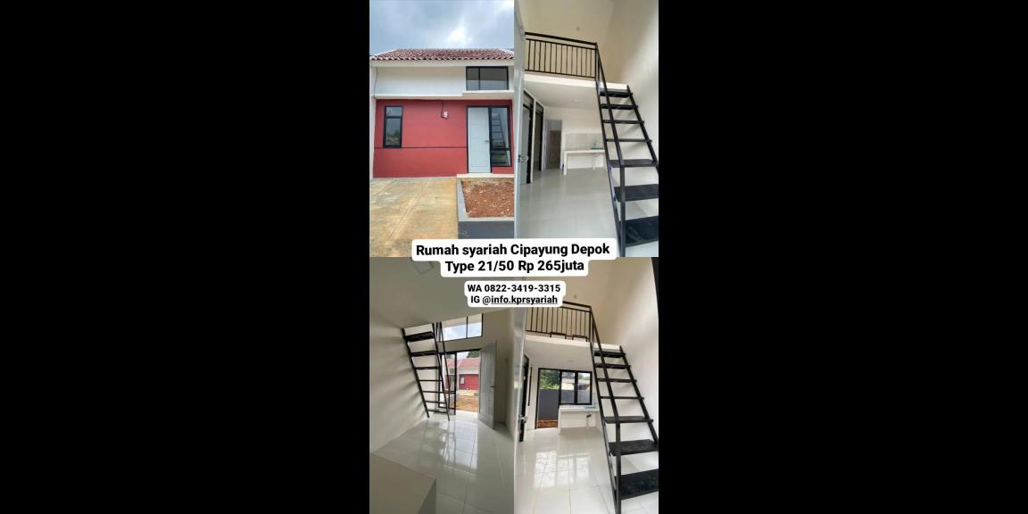 Rumah syariah Depok akses stasiun Depok dan Citayam Rumah syariah Depok akses stasiun Depok dan Citayam