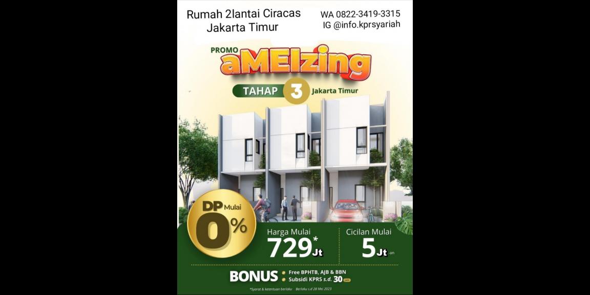 Rumah 2lantai 700jutaan Ciracas Jakarta Timur Rumah 2lantai 700jutaan Ciracas Jakarta Timur