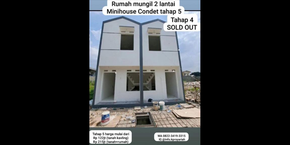 200jtan rumah mungil Condet tahap 5 Kramatjati Jakarta Timur 200jtan rumah mungil Condet tahap 5 Kramatjati Jakarta Timur