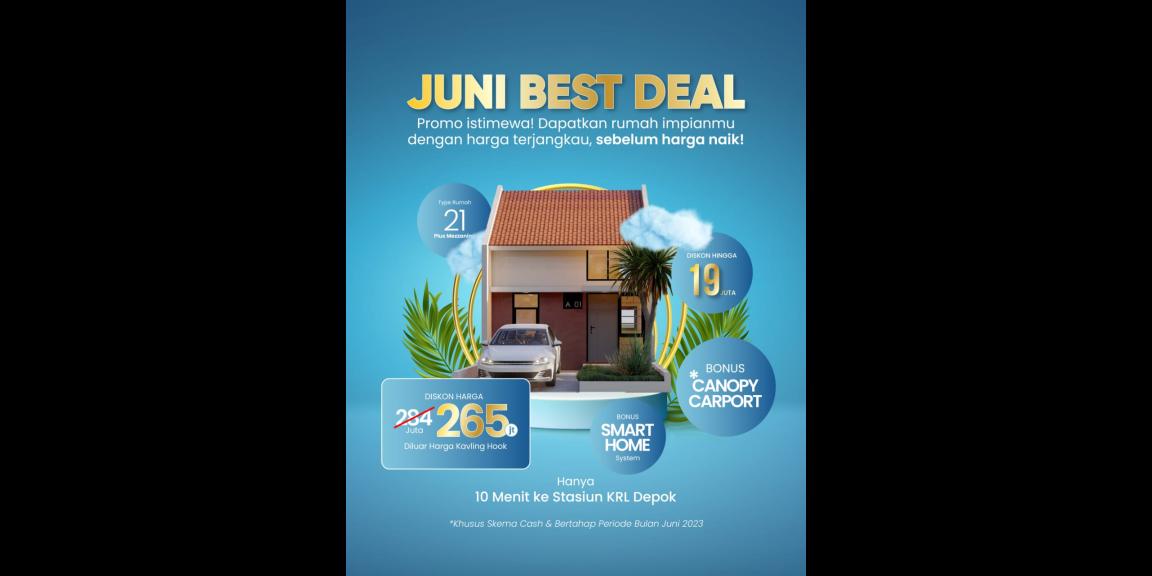 Cluster Cipayung akses 10menit Stasiun KRL Depok Cluster Cipayung akses 10menit Stasiun KRL Depok