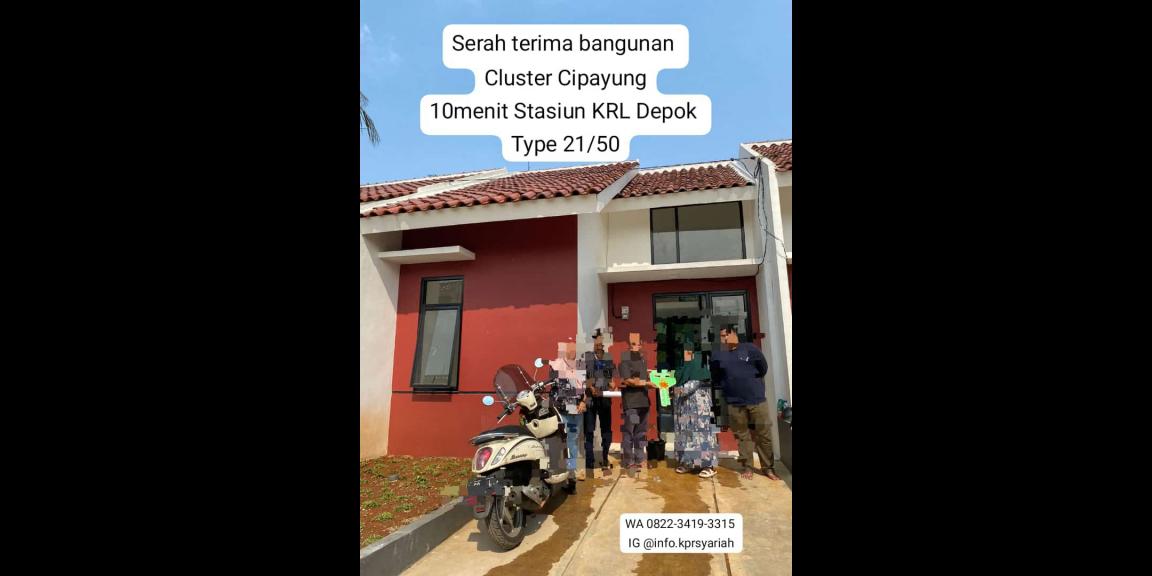 Cluster Cipayung akses 10menit Stasiun KRL Depok Cluster Cipayung akses 10menit Stasiun KRL Depok