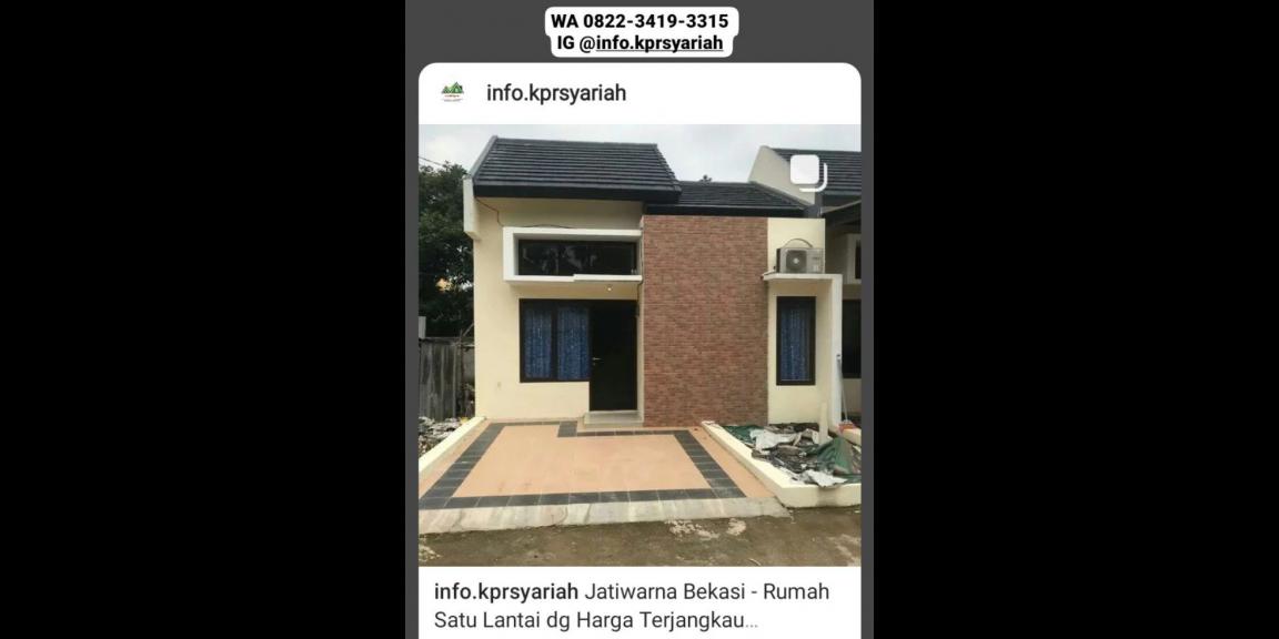 Rumah 1lantai 500jtan Jatiwarna Bekasi Rumah 1lantai 500jtan Jatiwarna Bekasi