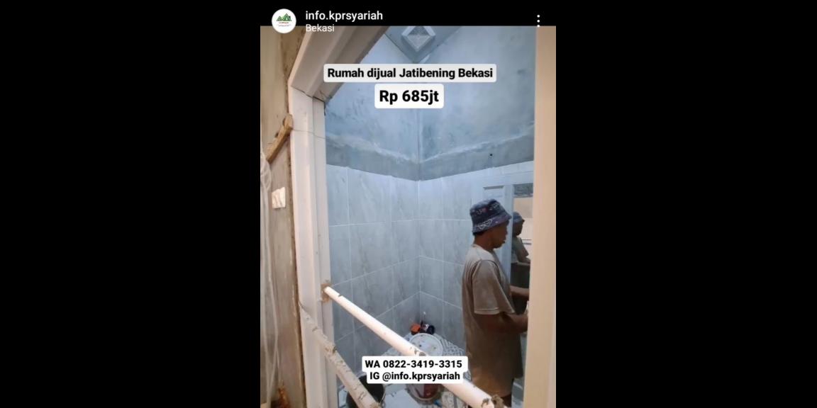 Rumah 1lantai Jatibening dekat Caman Bekasi Rumah 1lantai Jatibening dekat Caman Bekasi
