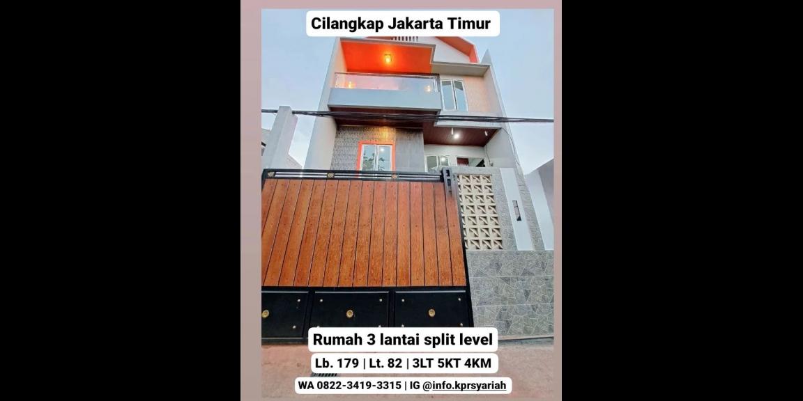Rumah 3lantai Cilangkap Jakarta Timur dekat Raya Cipayung Rumah 3lantai Cilangkap Jakarta Timur dekat Raya Cipayung