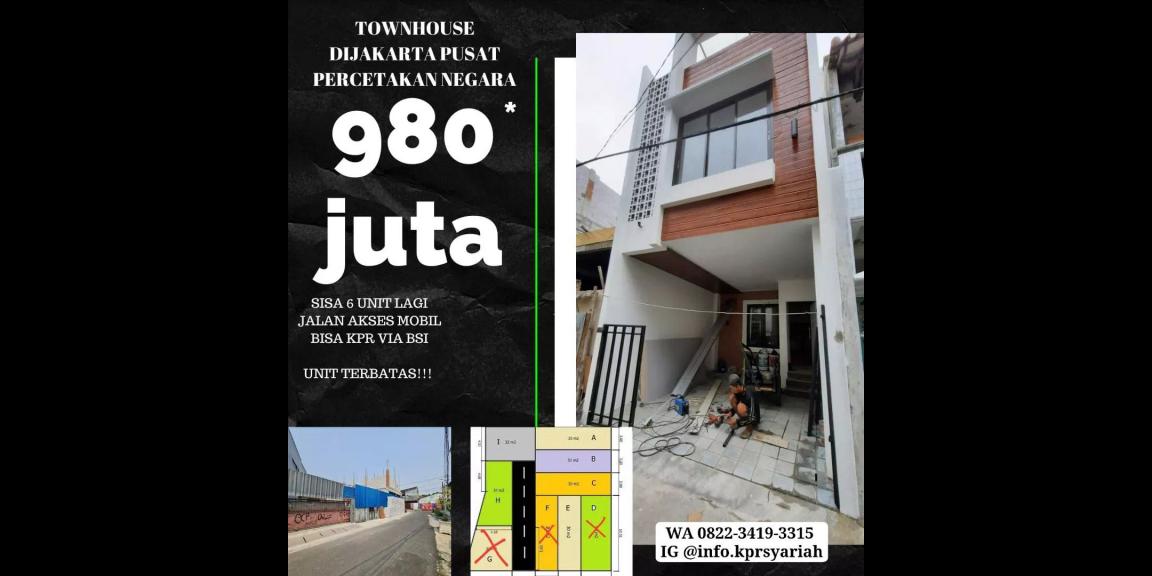 Rumah 2lantai strategis Salemba Jakarta Pusat  Rumah 2lantai strategis Salemba Jakarta Pusat