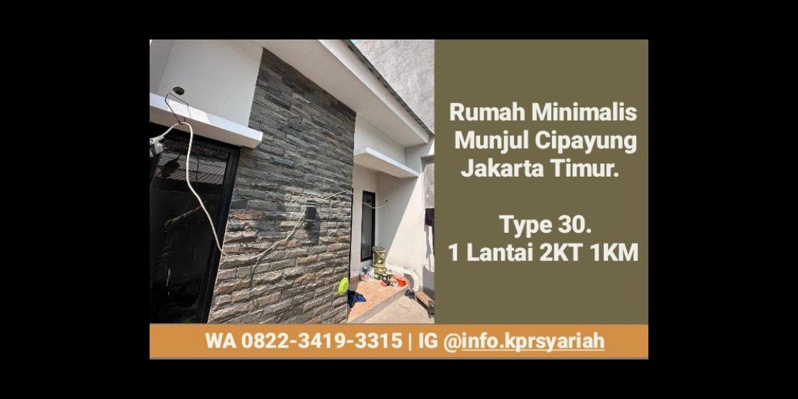 Rumah minimalis type 30 Munjul Cipayung Jakarta Timur Rumah minimalis type 30 Munjul Cipayung Jakarta Timur