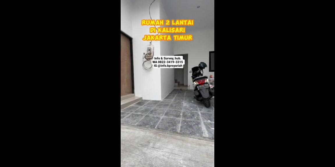 Rumah bebas banjir Kalisari dekat RS Pasar Rebo Jakarta Timur Rumah bebas banjir Kalisari dekat RS Pasar Rebo Jakarta Timur