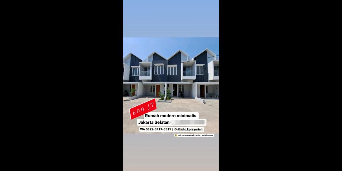 Hunian murah berkualitas strategis Srengseng Sawah Jakarta Selatan Hunian murah berkualitas strategis Srengseng Sawah Jakarta Selatan