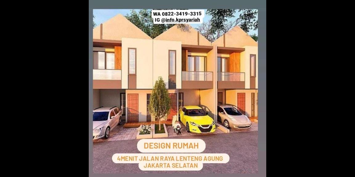 Rumah inden 4menit Raya Lenteng Agung Jakarta Selatan Rumah inden 4menit Raya Lenteng Agung Jakarta Selatan