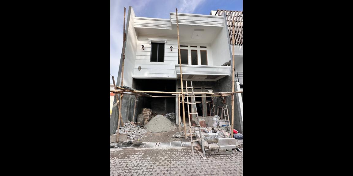 Rumah 2lantai on progres Jatibening Bekasi Rumah 2lantai on progres Jatibening Bekasi