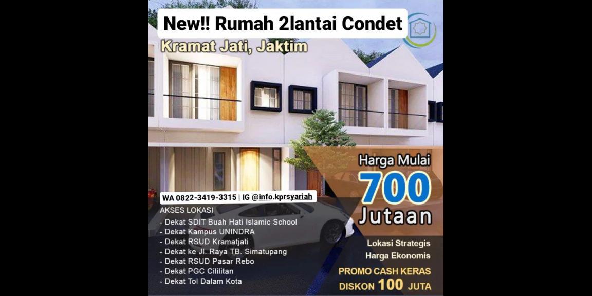 Hunian terbaik strategis Condet Kramatjati Jakarta Timur Hunian terbaik strategis Condet Kramatjati Jakarta Timur
