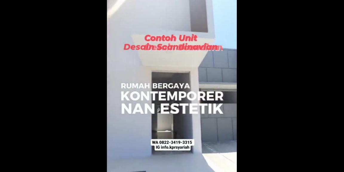 Hunian scandinavian Cimuning Mustikajaya Bekasi kota Hunian scandinavian Cimuning Mustikajaya Bekasi kota