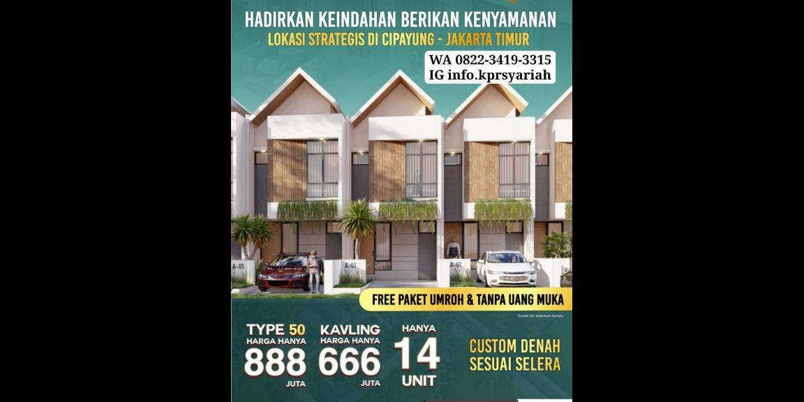 Perumahan strategis Cipayung Jakarta Timur akses dekat tol Jorr  Perumahan strategis Cipayung Jakarta Timur akses dekat tol Jorr