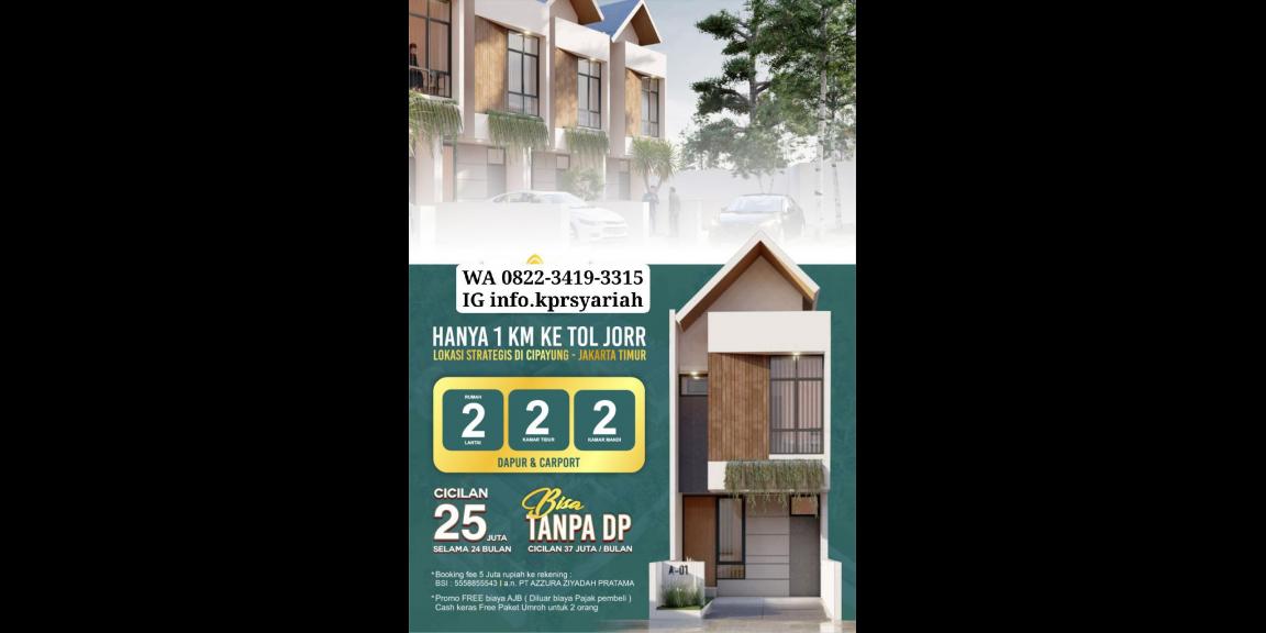 Perumahan strategis Cipayung Jakarta Timur akses dekat tol Jorr  Perumahan strategis Cipayung Jakarta Timur akses dekat tol Jorr