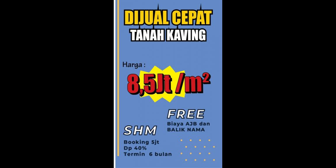 Tanah kavling strategis Kampung Tengah Kramatjati Jakarta Timur  Tanah kavling strategis Kampung Tengah Kramatjati Jakarta Timur