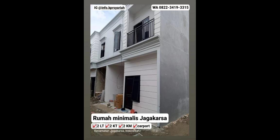 Rumah minimalis 2lantai carport Jagakarsa Jakarta Selatan Rumah minimalis 2lantai carport Jagakarsa Jakarta Selatan