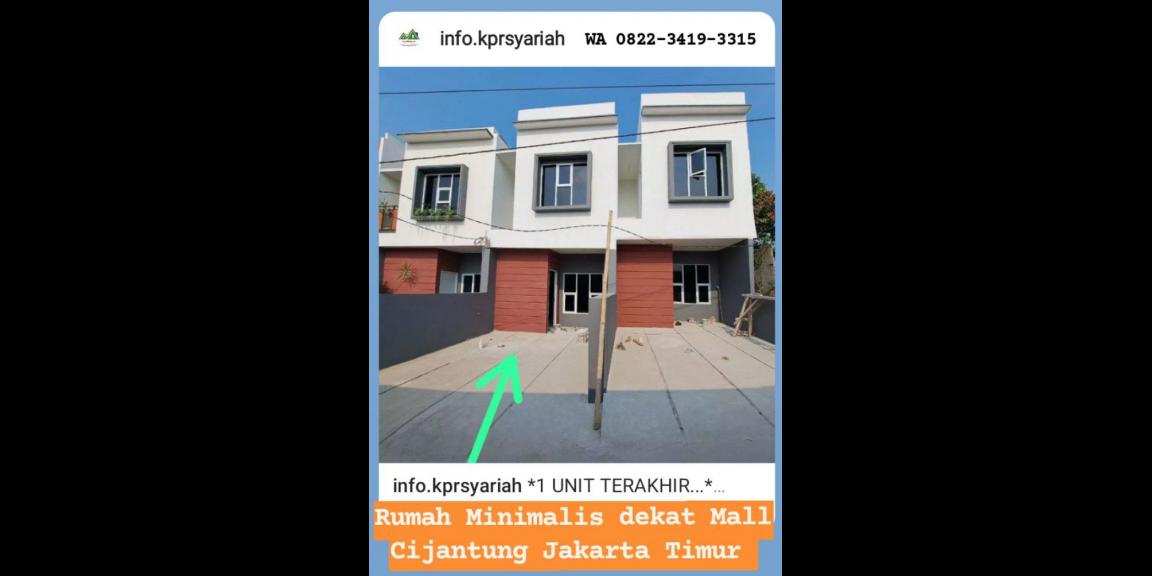 Rumah ready 2lantai dekat Mall Cijantung Jakarta Timur Rumah ready 2lantai dekat Mall Cijantung Jakarta Timur