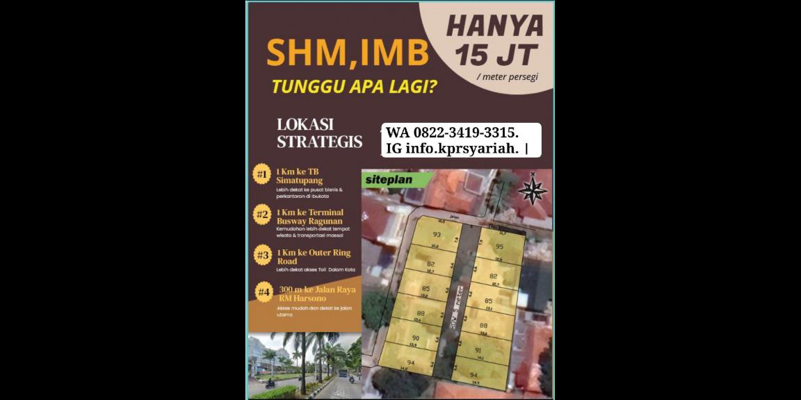 Tanah Kavling siap bangun Ragunan Pasar Minggu Jakarta Selatan Tanah Kavling siap bangun Ragunan Pasar Minggu Jakarta Selatan