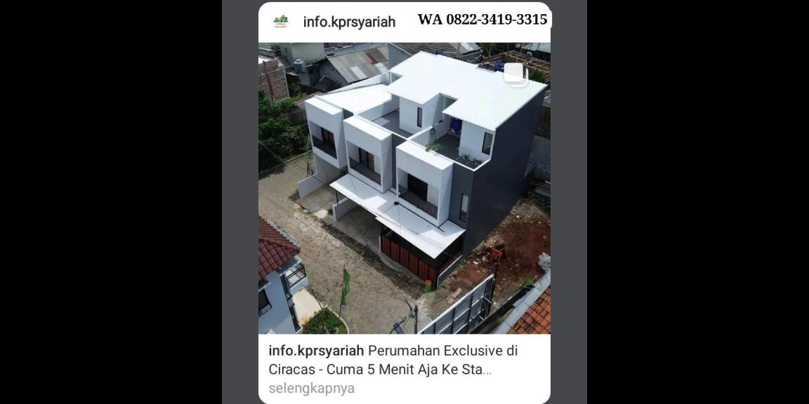Perumahan Exclusive Ciracas Jakarta Timur dekat stasiun LRT Perumahan Exclusive Ciracas Jakarta Timur dekat stasiun LRT