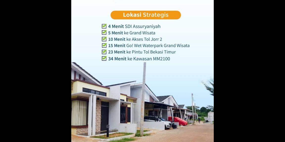 Rumah Type Mezzanine Cluster Islami Setu Bekasi Rumah Type Mezzanine Cluster Islami Setu Bekasi