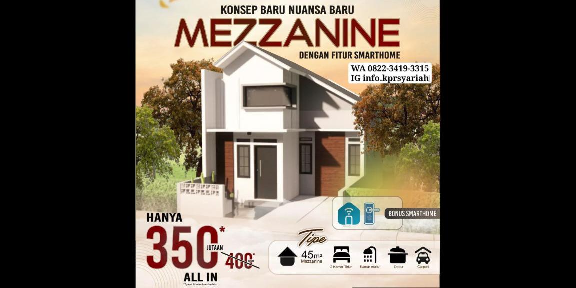 Rumah Type Mezzanine Cluster Islami Setu Bekasi Rumah Type Mezzanine Cluster Islami Setu Bekasi