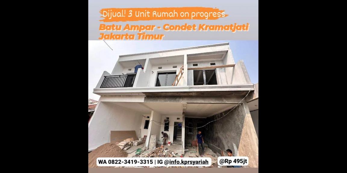 Rumah 2lantai Carport Batu Ampar Condet Kramatjati Jakarta Timur Rumah 2lantai Carport Batu Ampar Condet Kramatjati Jakarta Timur
